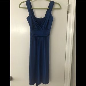 Royal blue dress